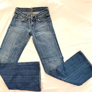 7 for all mankind’s jeans bootcut 25